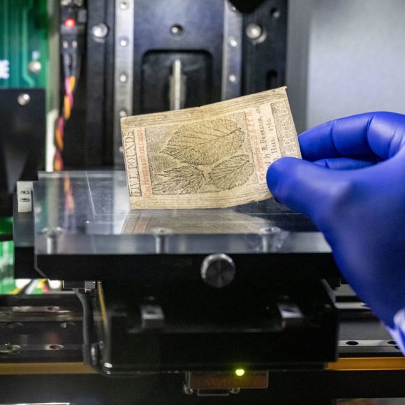 Multiscale Analysis of Benjamin Franklin’s Innovations in American Paper Money